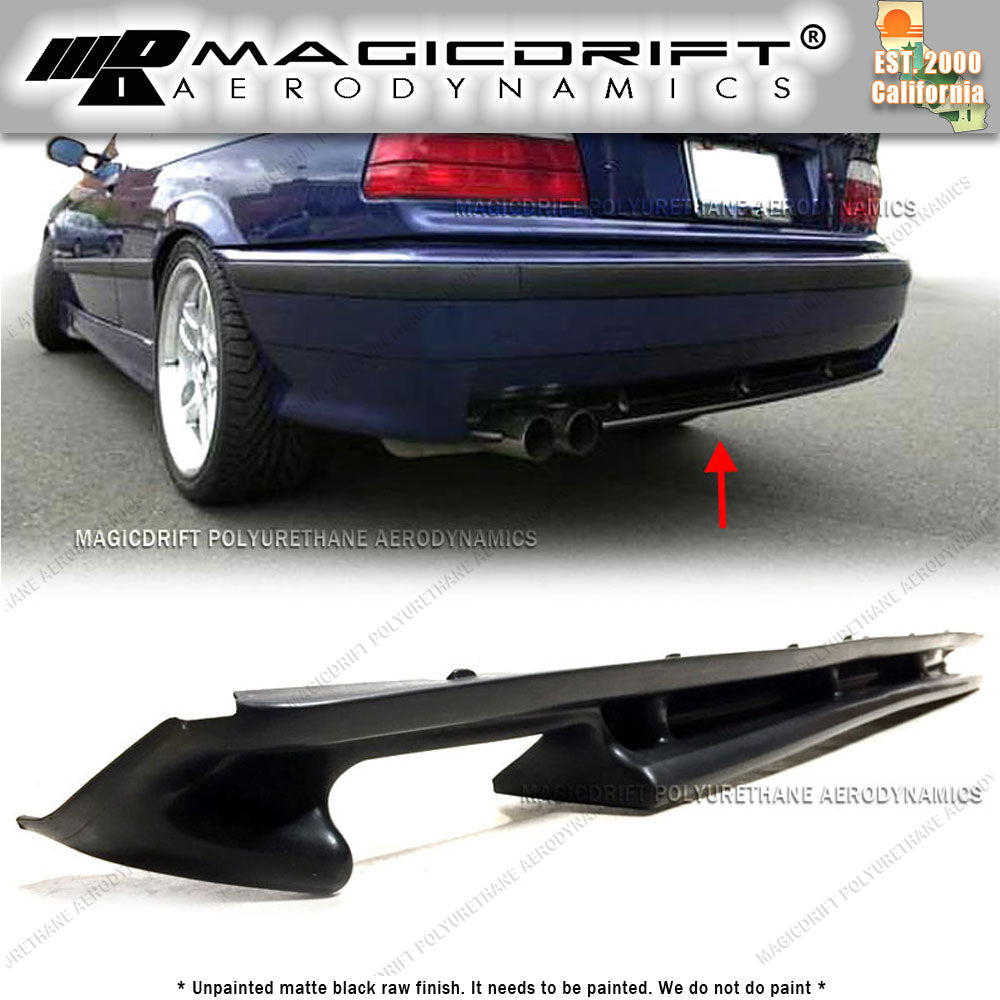 92-93 BMW E36 MT Style Rear Bumper Lip