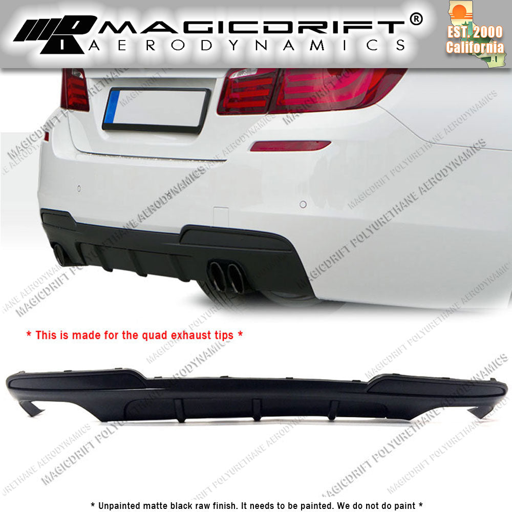 11-15 BMW F10 MT Style Rear Bumper Lip