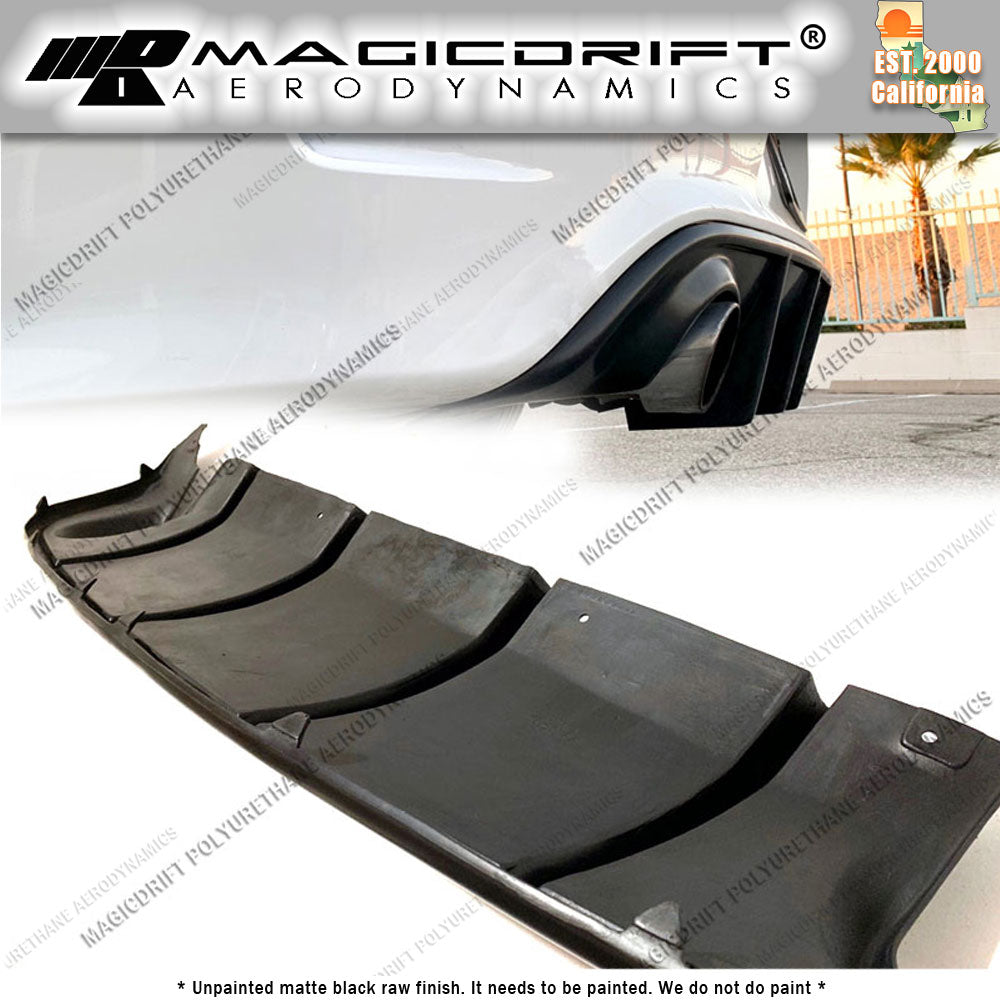 15-19 Dodge Charger MDP Style Rear Bumper Diffuser Lip