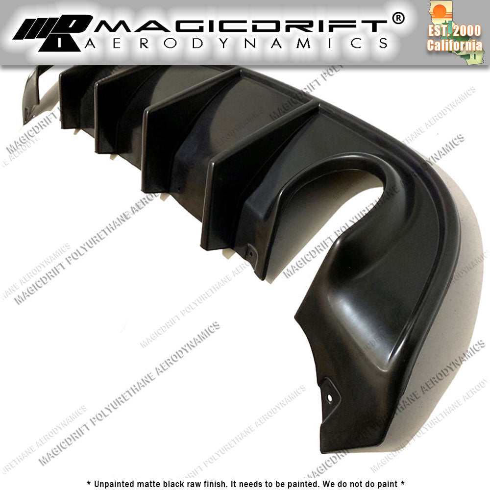 15-19 Dodge Charger MDP Style Rear Bumper Diffuser Lip