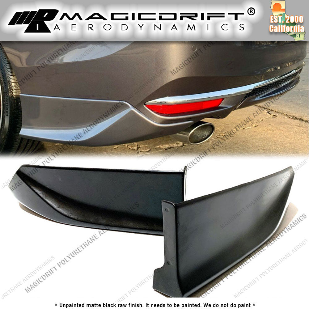 16-17 Honda Accord Sedan HF-P Style Rear Bumper Corner Lip Spats Aprons