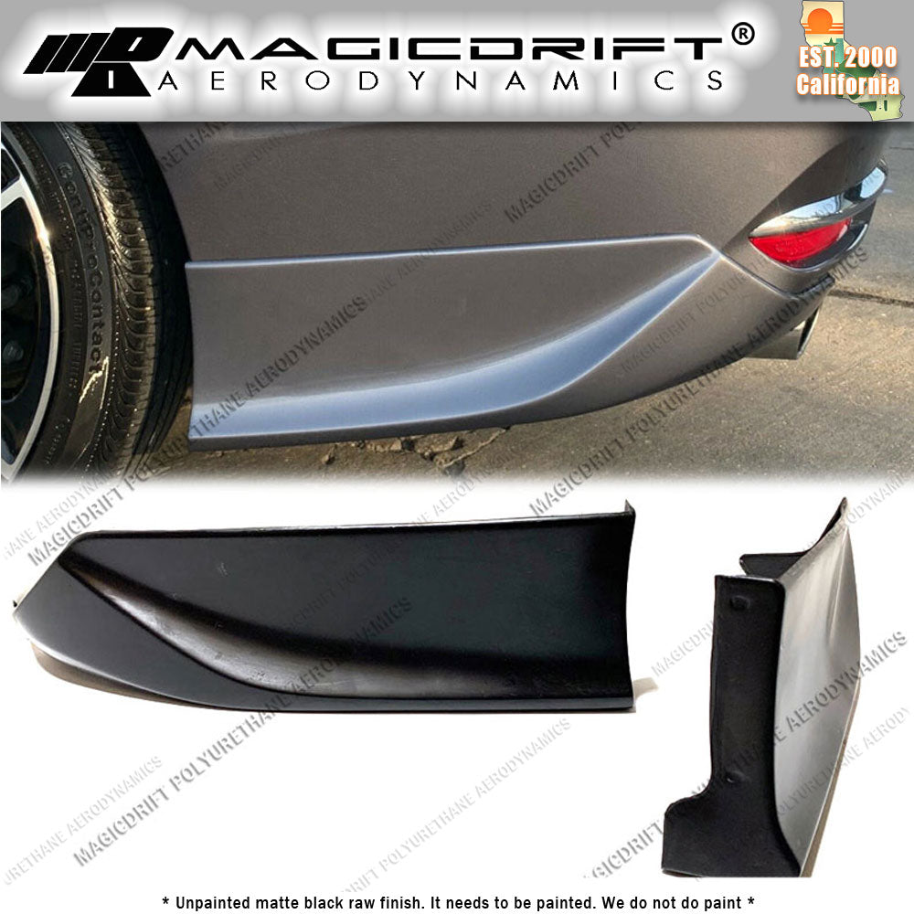 16-17 Honda Accord Sedan HF-P Style Rear Bumper Corner Lip Spats Aprons