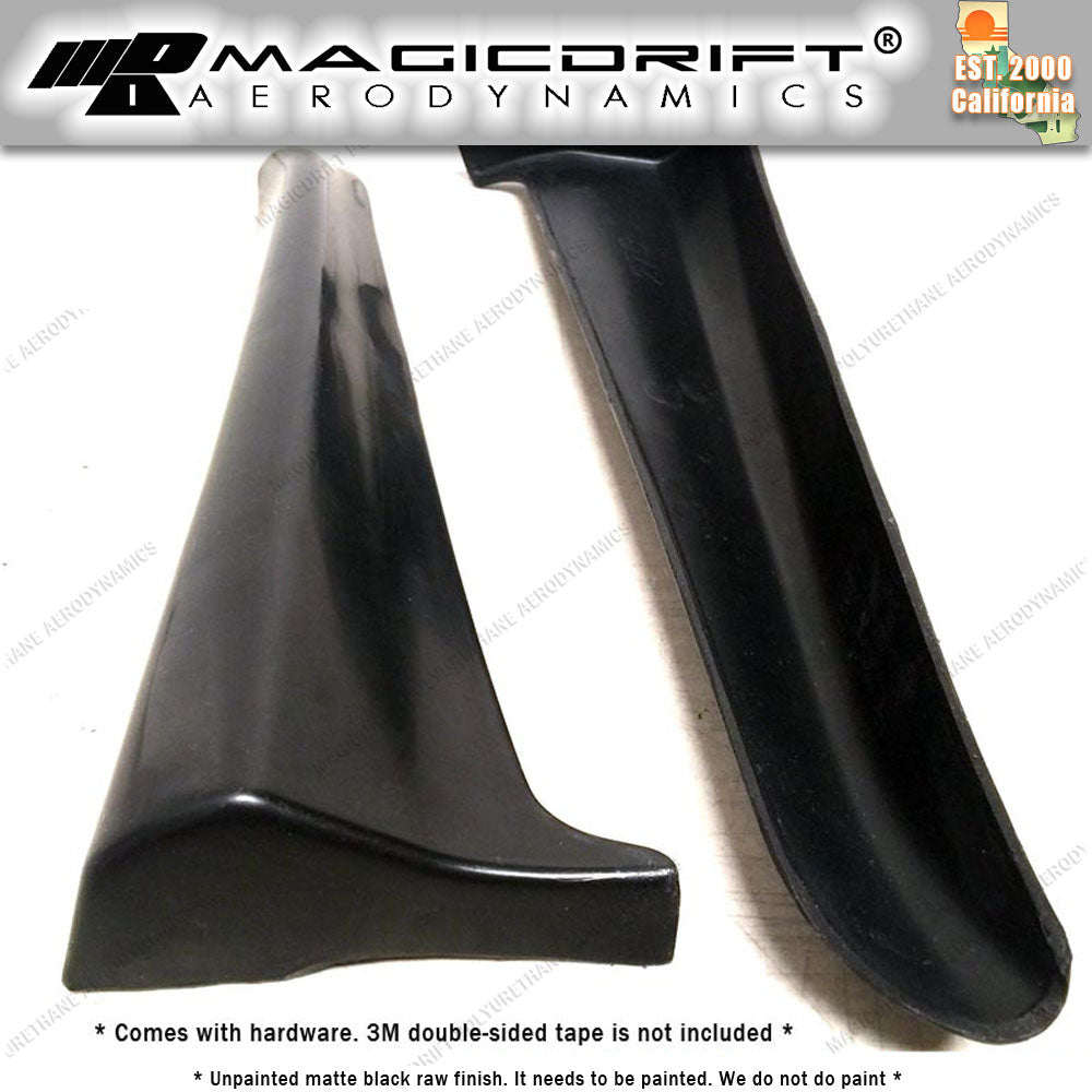 99-00 Honda Civic 2DR Coupe/4DR Sedan MU Style Rear Bumper Lip Aprons