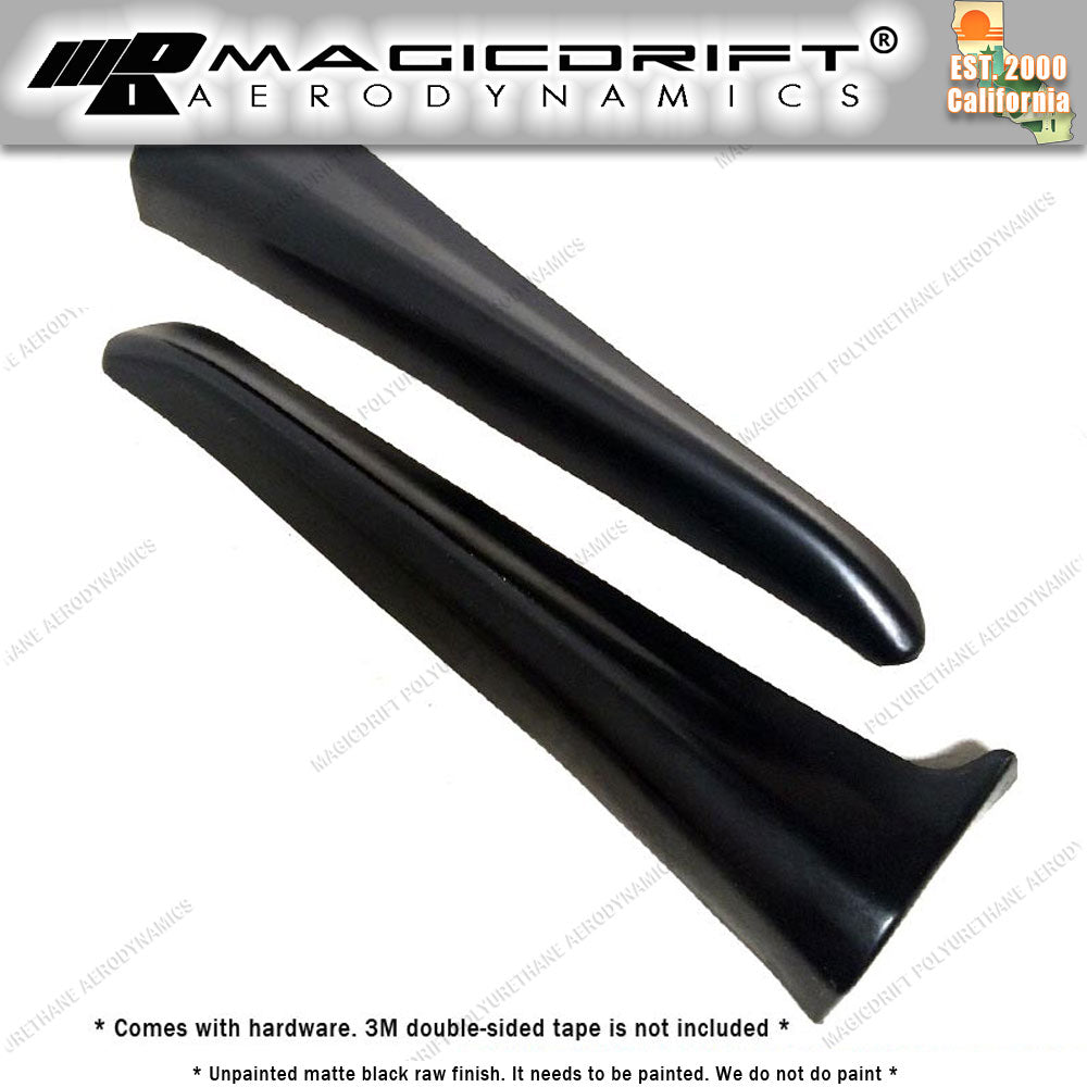 99-00 Honda Civic 2DR Coupe/4DR Sedan MU Style Rear Bumper Lip Aprons