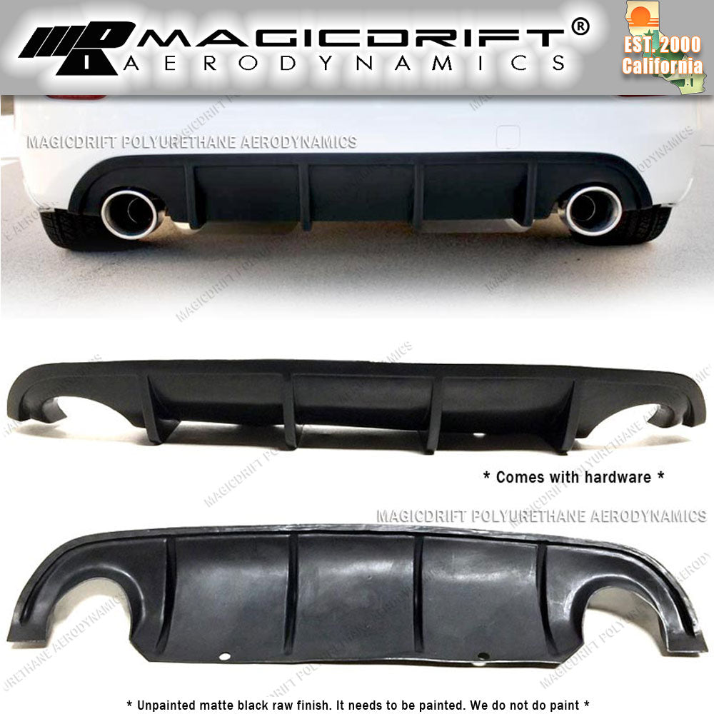 14-16 Infiniti Q50 (sport) ST Style Rear Bumper Diffuser Lip