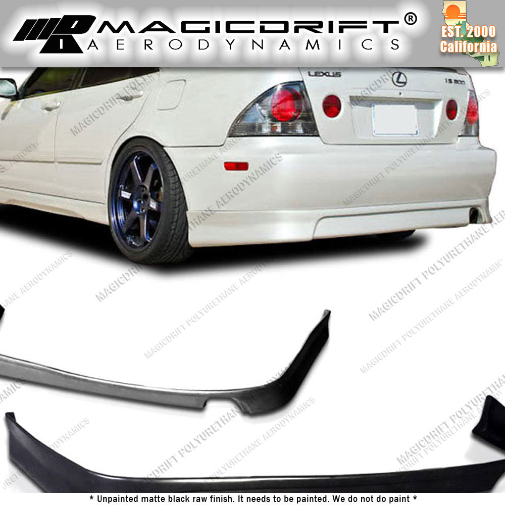 00-05 Lexus IS300 TRD Style Rear Bumper Lip