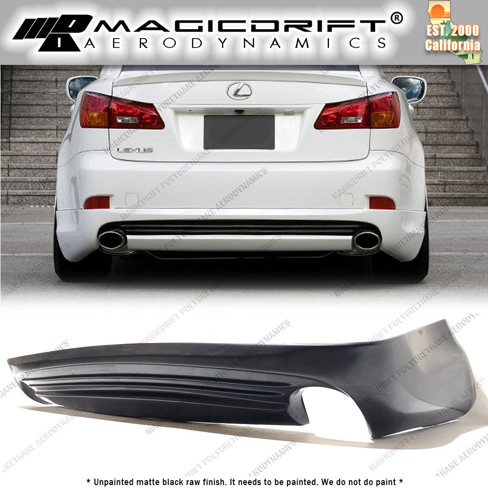 06-13 Lexus IS250/IS350 INS Style Rear Bumper Lip