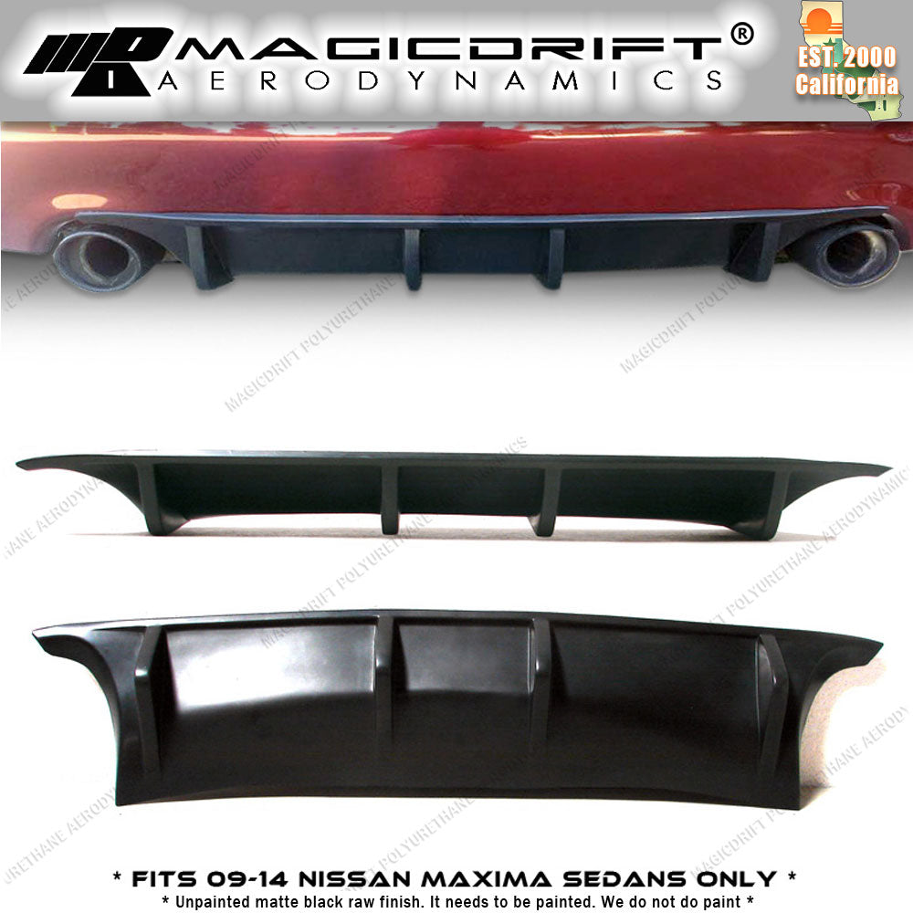 09-14 Nissan Maxima STL Style Rear Bumper Lip