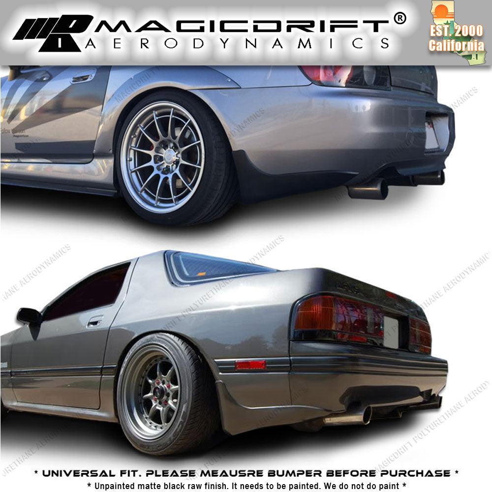 Universal fit SG Style Rear Bumper Side Splash Guards