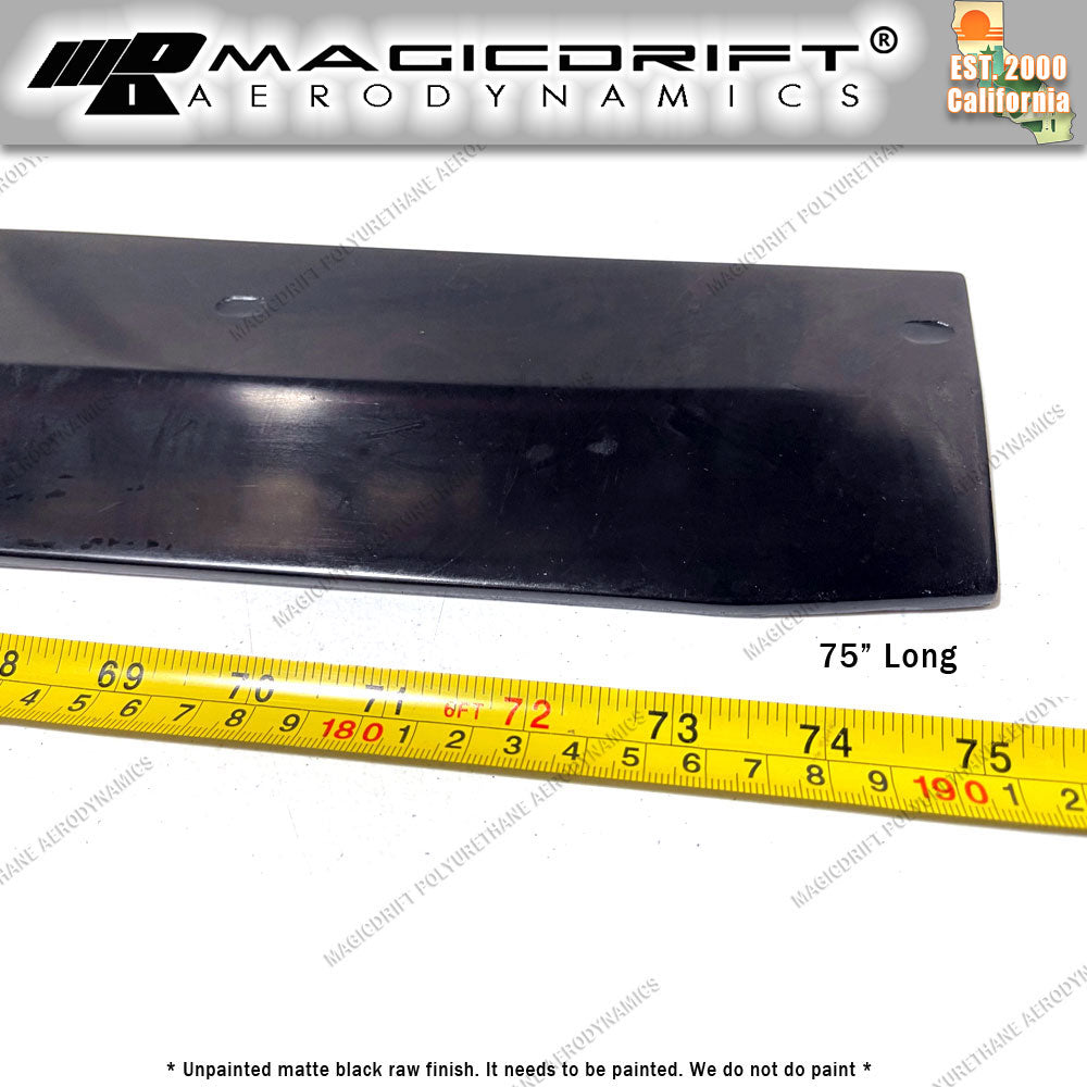 15-17 Ford Mustang Side Skirt Extension Rocker Splitters