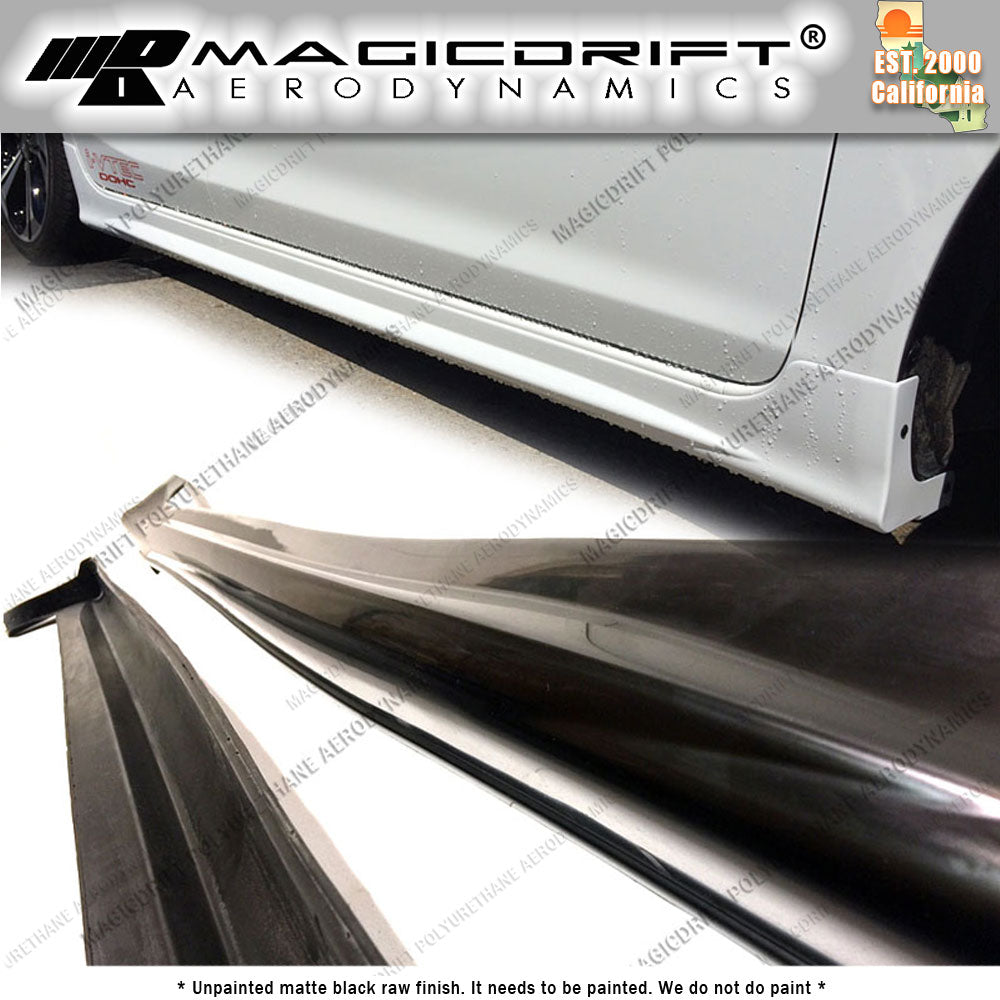 12-15 Honda Civic 9th GEN 4Dr 4-Door Sedans MU Style Side Skirts Kit