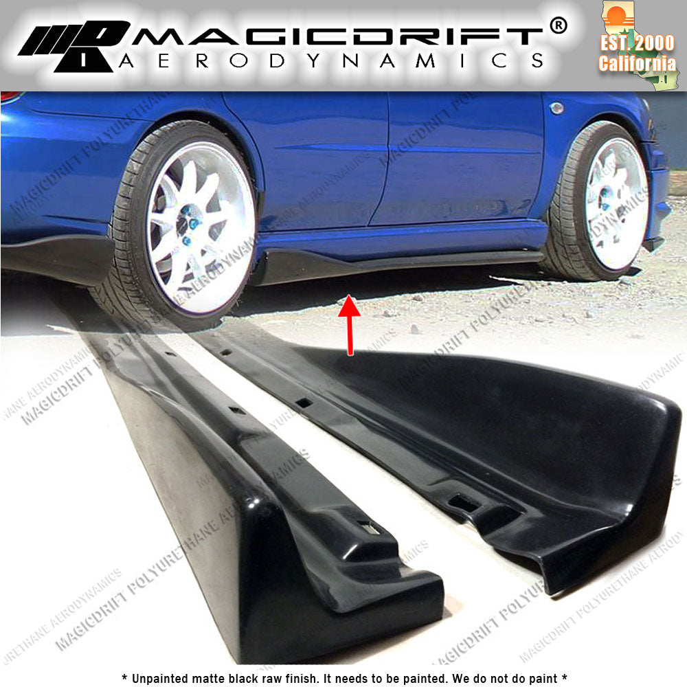 04-07 Subaru Impreza WRX STI CS Style Side Skirt Rocker Panel Extension Lips (Pair)