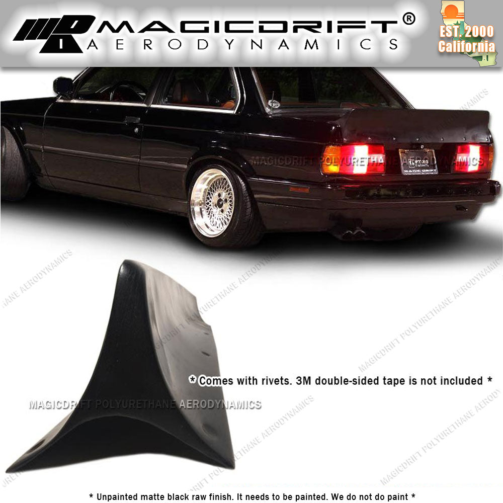 84-91 BMW E30 RB Style Rear Truck Deck Spoiler Duckbill Wing