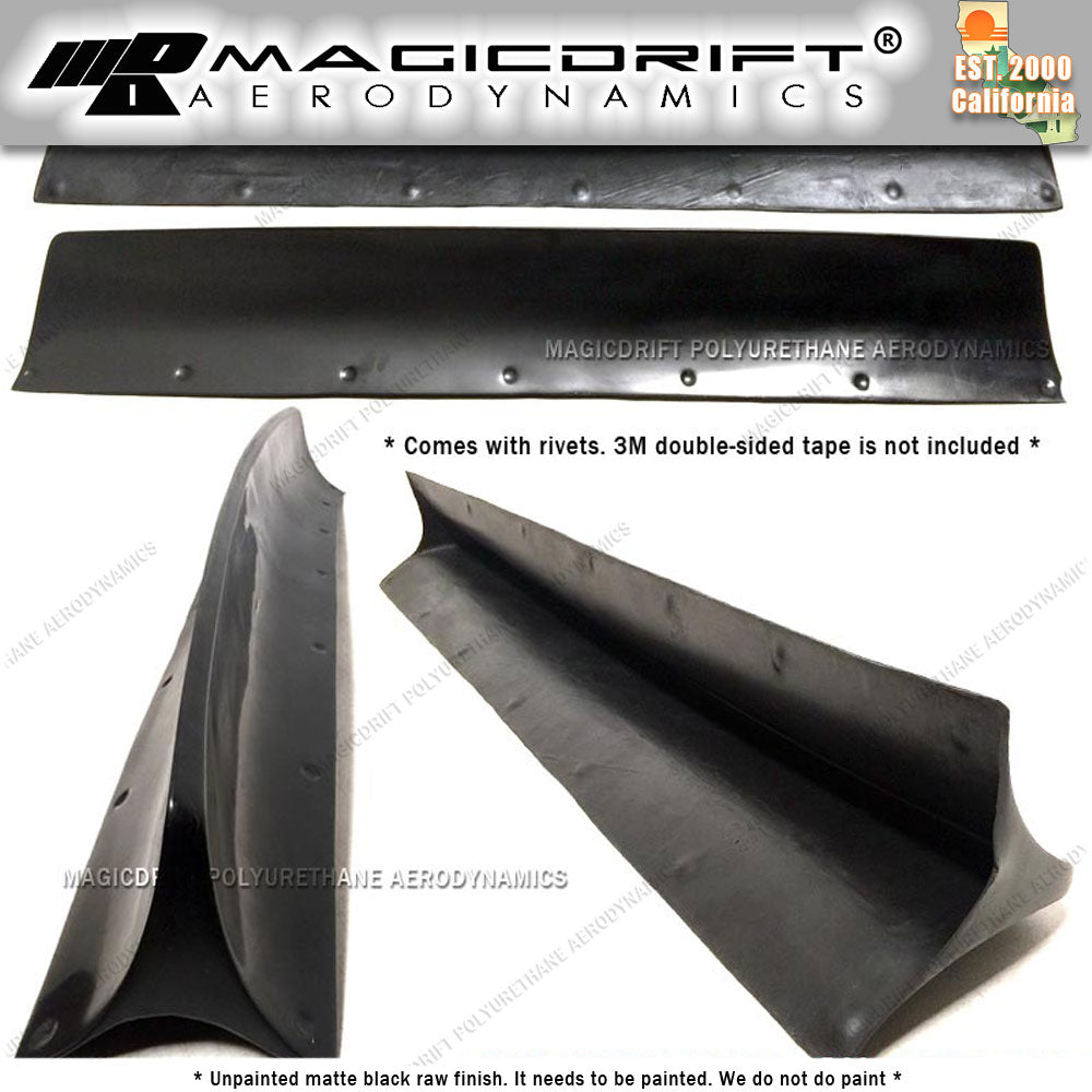 84-91 BMW E30 RB Style Rear Truck Deck Spoiler Duckbill Wing