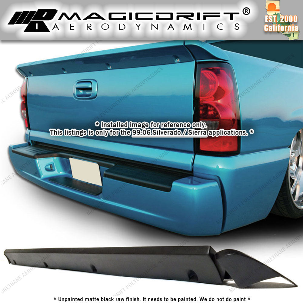 99-06 Chevy Silverado / Sierra SS Style Rear Tailgate Cap Spoiler