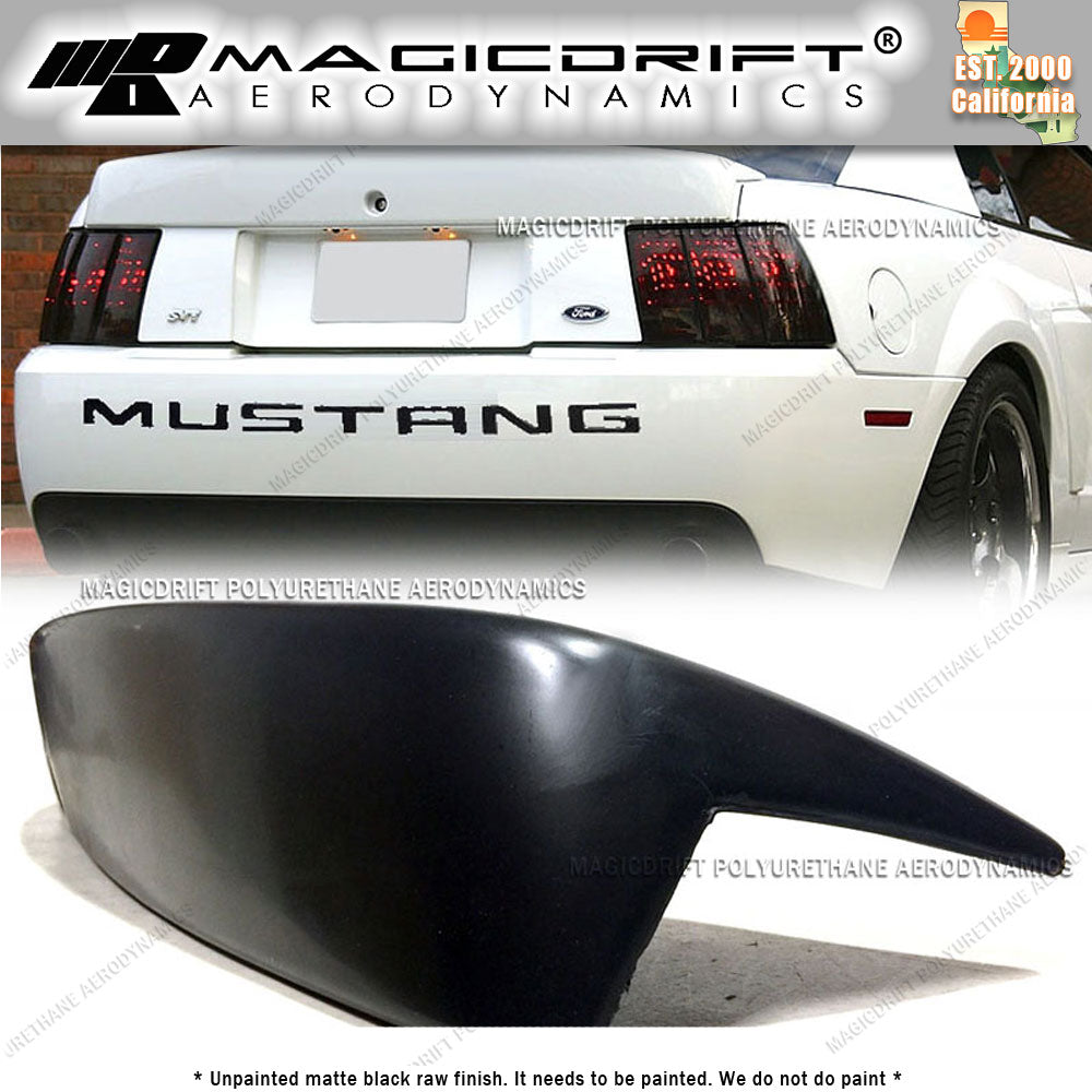 99-04 Ford Mustang Cobra Style Rear Trunk Deck Spoiler (w/o 3rd Brake Light Cutout)