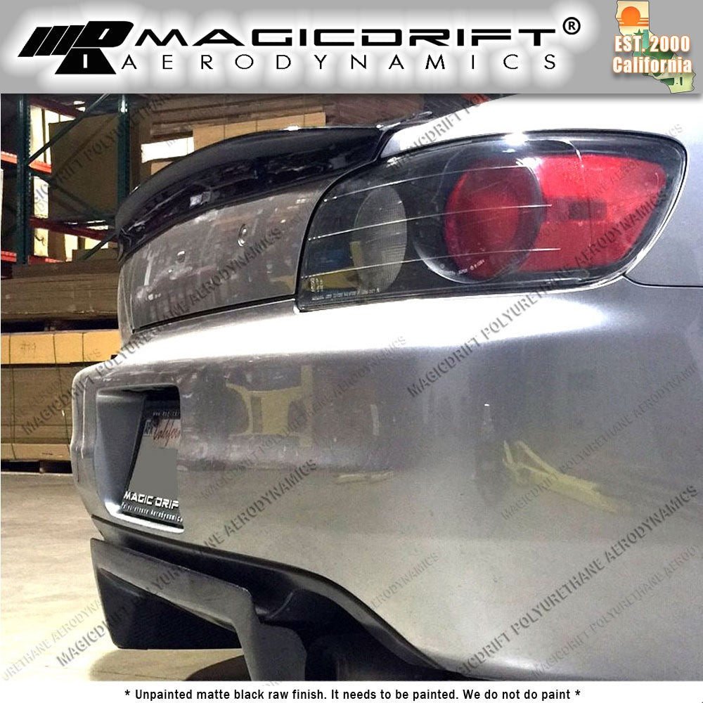 00-09 Honda S2000 AP1/AP2 ASM Style Rear Trunk Deck Spoiler Duckbill Wing