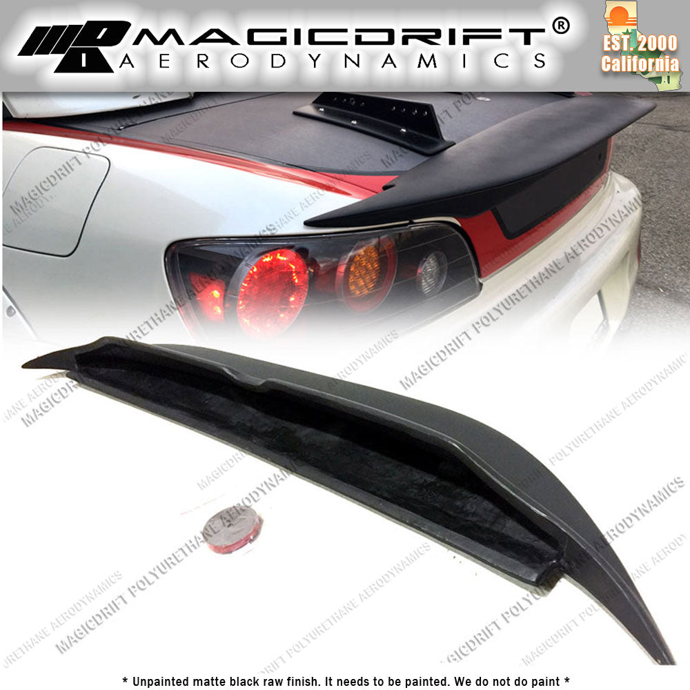 00-09 Honda S2000 AP1/AP2 BYS Style Rear Trunk Deck Spoiler Duckbill Wing