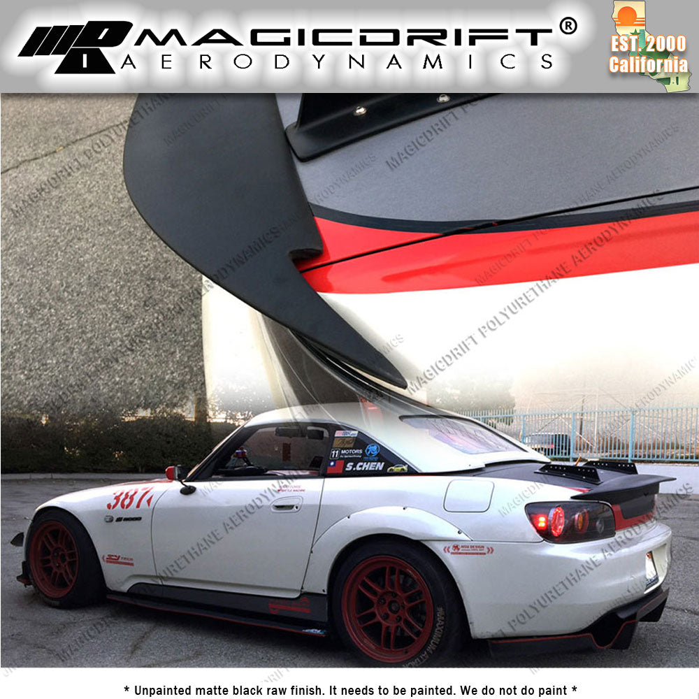 00-09 Honda S2000 AP1/AP2 BYS Style Rear Trunk Deck Spoiler Duckbill Wing