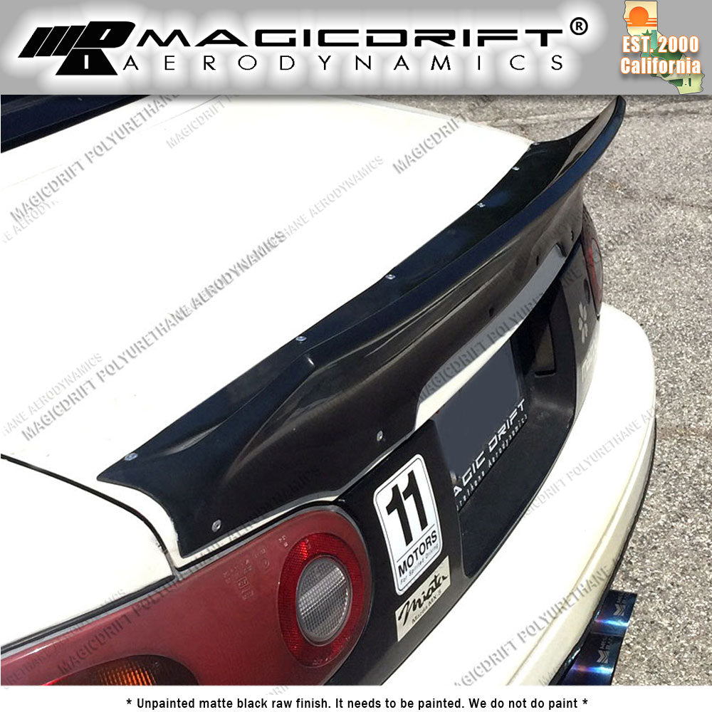 90-97 Mazda Miata RB Style Rear Truck Deck Spoiler Duckbill Wing
