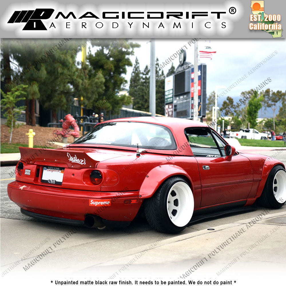 90-97 Mazda Miata RB Style Rear Truck Deck Spoiler Duckbill Wing