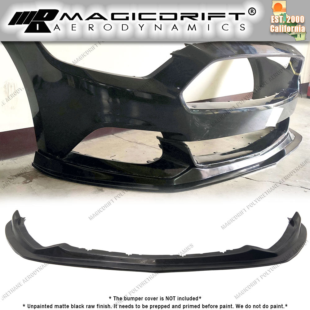 15-17 Ford Mustang MDA Style Front Bumper Chin Spoiler Lip