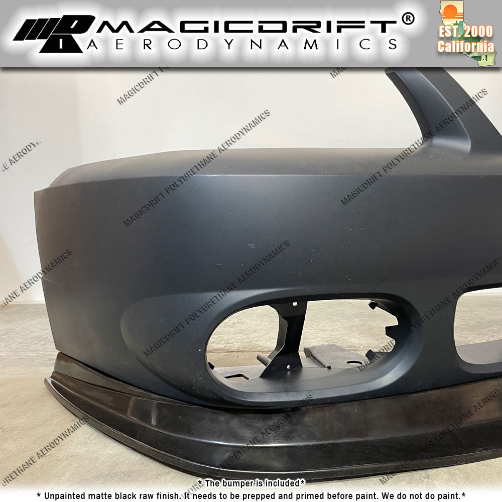 99-04 Ford Mustang MDA Lip + Cobra Style Front Bumper Cover Replacement