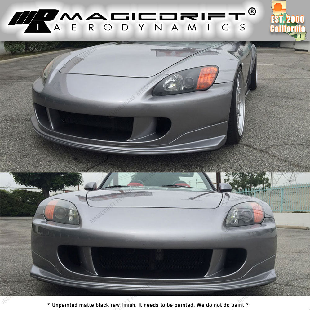 00-09 Honda AP1/AP2 S2000 R1 Style Front Bumper Cover Replacement