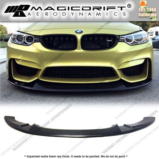 15-19 BMW F80 M3 / F82 M4 CS Style Front Bumper Chin Spoiler Lip