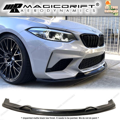 16-18 BMW F87 M2 MTC Style Front Bumper Chin Spoiler Lip