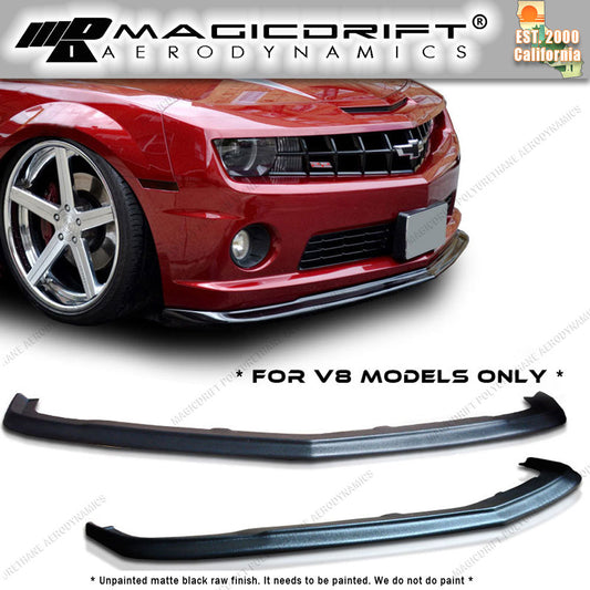 10-13 Chevy Camaro V8 SLP Style Front Bumper Chin Spoiler Lip