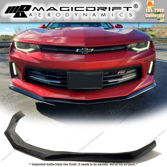 16-18 Chevy Camaro V4/V6 OE Style Front Bumper Chin Spoiler Lip