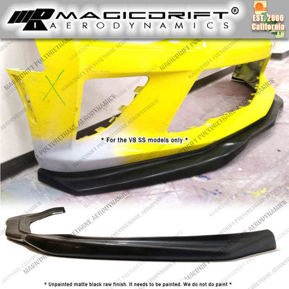 16-18 Chevy Camaro V8 SS DT Stage II Style Front Bumper Chin Spoiler Lip