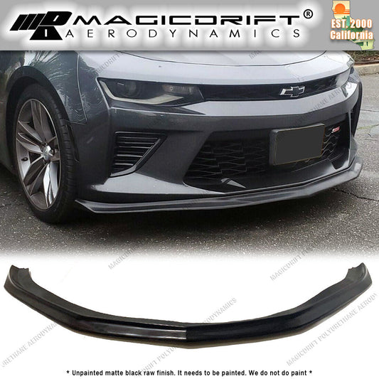 16-18 Chevy Camaro V8 SS SLP Style Front Bumper Chin Spoiler Lip