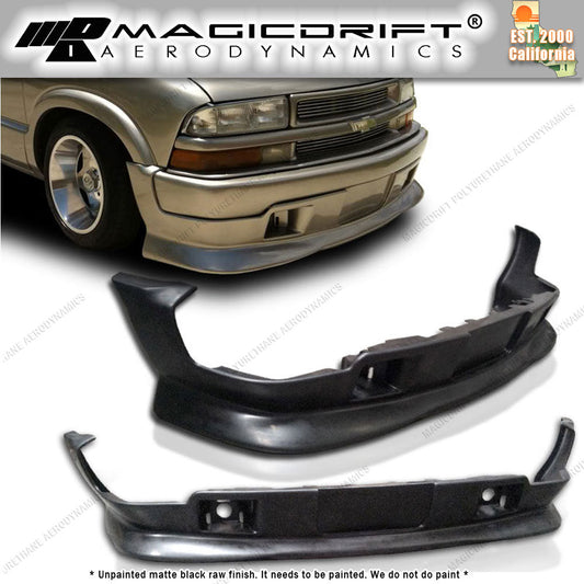 98-04 Chevy S10 Extreme Style Front Bumper Chin Spoiler Lip