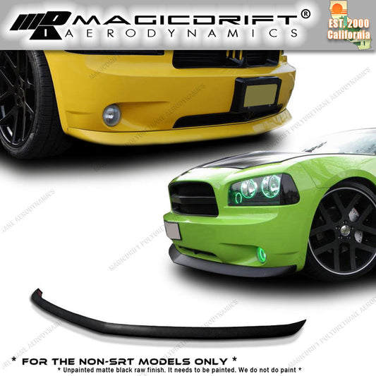 05-10 Dodge Charger OE Style Front Bumper Chin Spoiler Lip