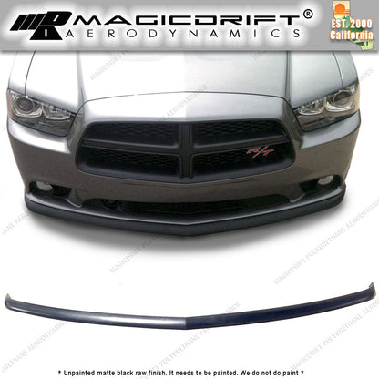 11-14 Dodge Charger OE Style Front Bumper Chin Spoiler Lip