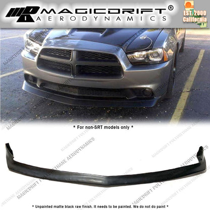 11-14 Dodge Charger RK Style Front Bumper Chin Spoiler Lip