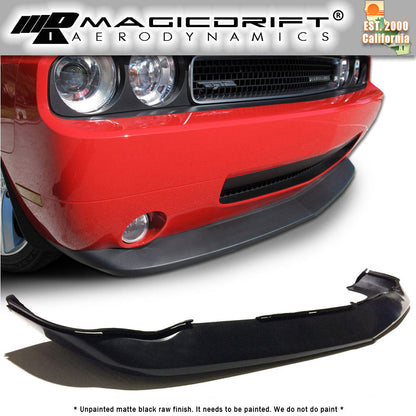 08-10 Dodge Challenger MDP Style Front Bumper Chin Spoiler Lip