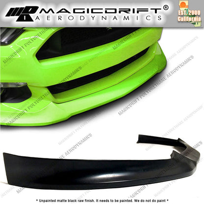 15-17 Ford Mustang SS Style Front Bumper Chin Spoiler Lip
