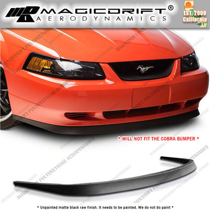 99-04 Ford Mustang MACH1 Style Front Bumper Chin Spoiler Lip