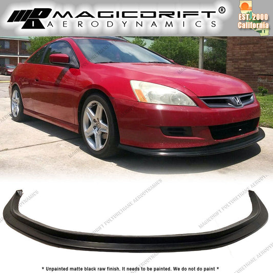 06-07 Honda Accord Coupes MDA Style Front Bumper Chin Spoiler Lip