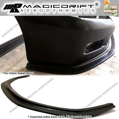 06-07 Honda Accord Sedan MDA Style Front Bumper Chin Spoiler Lip