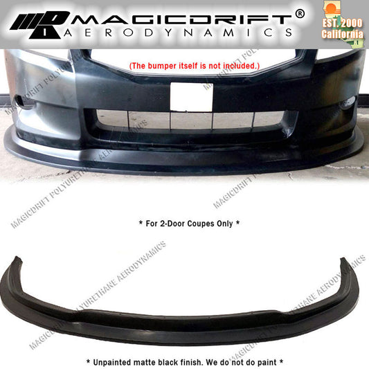 08-10 Honda Accord Coupes MDA Style Front Bumper Chin Spoiler Lip