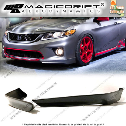 13-15 Honda Accord Coupes HFP Style Front Bumper Chin Spoiler Lip (2 pcs)