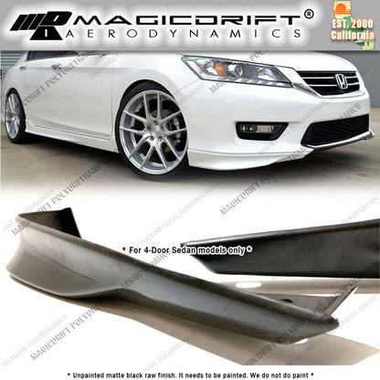 13-15 Honda Accord Sedan HFP Style Front Bumper Chin Spoiler Lip (2 pcs)