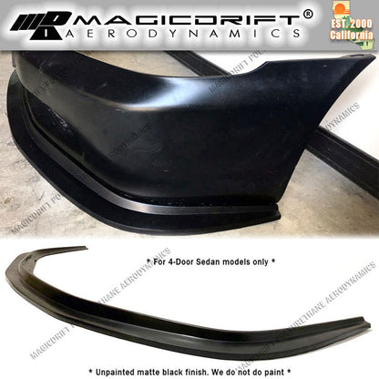 98-00 Honda Accord Sedan MDA Style Front Bumper Chin Spoiler Lip