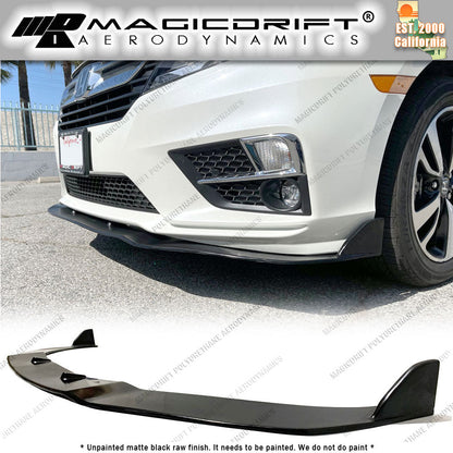 18-20 Honda Odyssey JDM STL Style Front Bumper Chin Spoiler Lip