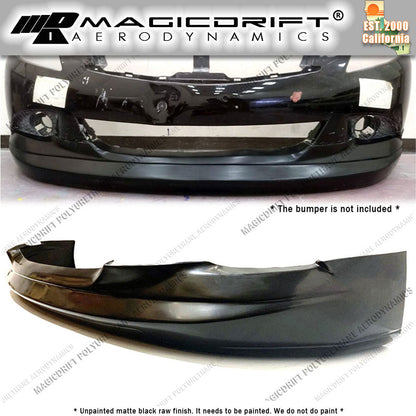 10-13 Infiniti G37 4DR Sedan GL Style Front Bumper Chin Spoiler Lip
