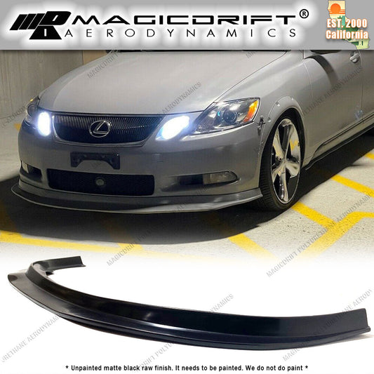 06-07 Lexus GS300/GS350/GS430 4DR Sedan MDA Style Front Bumper Chin Spoiler Lip